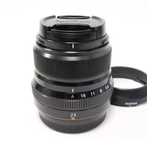 Near Mint Fujifilm Fujinon XF 23mm F/2 R WR Black Wide Angle Prime Lens #20066 - Picture 1 of 4
