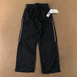 Old Navy Boys Size Small (6-7) Black Drawstring Go-Dry Mesh Track Pants NWT - Picture 1 of 5