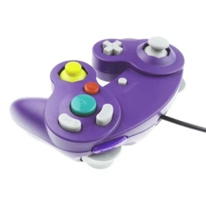 Wired for Nintendo GameCube NGC Controller Gamepad GC WII - PURPLE - Picture 1 of 1