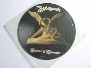 WHITESNAKE SAINTS & SINNERS PICTURE DISC VINYL LP IN EXCELLENT CONDITION - Picture 1 of 2
