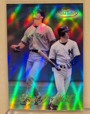 1998 Topps Gold Label CLASS 1 #33 Paul O'Neill Yankees RARE PARALLEL - Image 1 of 2