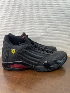 Air Jordan 14 Retro 2018 Last Shot Men’s Size 11.5 Sneakers Black/Red Basketball - Picture 1 of 12