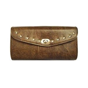 Distressed Brown 10 Stud Tool Bag - Picture 1 of 1