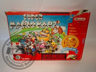 Super Nintendo Spiel Mario Kart • getestet • mit Hülle & Anleitung - Bild 1 von 4