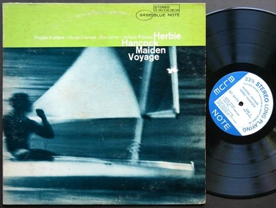 HERBIE HANCOCK Maiden Voyage LP BLUE NOTE BST 84195 LIBERTY JAZZ Freddie Hubbard - Image 1 of 2