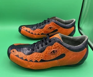 Belvedere Crocodile & Lizard Casual Lace Up Shoes Sz 11 with Eyes & Rubber Soles - Picture 1 of 20