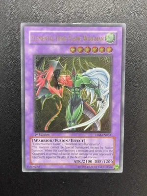 Elemental HERO Flame Wingman (UTR) TLM-EN035 The Lost Millennium 1st Edition - Image 1 of 2