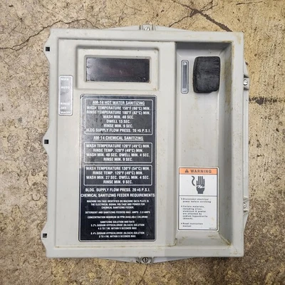 Conjunto de tapa frontal y junta para lavavajillas comercial Hobart Am14 475007-00001 OEM Foto 1 de 3