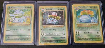 Bulbasaur Ivysaur Venusaur 001/002/003 CLV Classic Collection Pokemon NM - Image 1 of 4