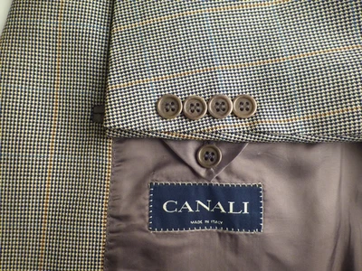 Blazer Canali 56XL/46XL Cuadros Excelente Estado Chaqueta Abrigo Deportivo Foto 1 de 4