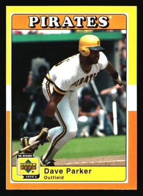 Dave Parker 2001 Upper Deck #85 Decade 1970's BASEBALL Card - Image 1 of 2