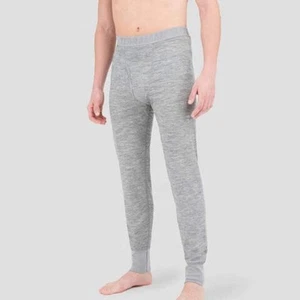 Terramar W7995 - Men's 3.0 Merino Bi-layer Heritage Bottom - Grey Heather 030 - Picture 1 of 6