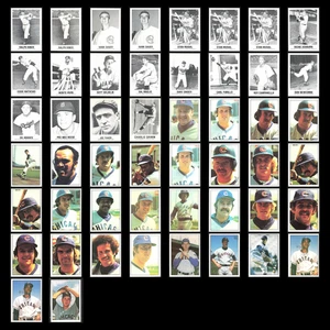 TCMA Lot 50 Vintage Baseball Cards Dealer Bulk Set Builder Commons VG MLB - Picture 1 of 12