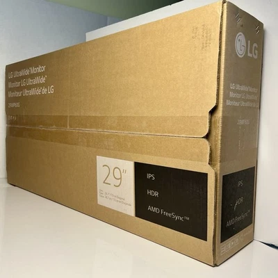 LG 29WP60G-B 29” UltraWide HDR IPS Monitor 2560x1080 75Hz FreeSync FHD Display - Image 1 of 4