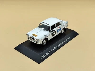 1/43 Peugeot 404 "East African Safari Rally" Blanc 1967 Norev - Photo 1/2