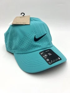 Nike Dri Fit ADV Club Aero Cap L/XL Tennis Sport Mütze Aqua Grün Verstellbar  - Bild 1 von 12