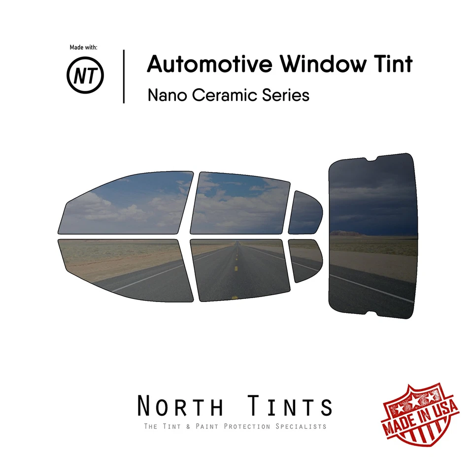 Película de tinte de ventana precortada nano cerámica para Chevrolet Cobalt 2005-2010 sedán Foto 1 de 4