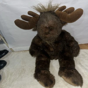 Adorable Moose Plush Stuffed Animal – Soft & Cuddly – Gently Loved! - Picture 1 of 6