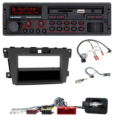 Blaupunkt SD Lenkrad USB Bluetooth DAB Autoradio für Mazda CX-7 2009-2013 - Bild 1 von 4