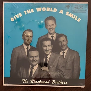 Blackwood Brothers Give the World a Smile (1959, Skylite SRLP-5966) Sealed Vinyl - Picture 1 of 7