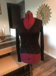 SUÉTER MUDD JUNIOR TALLA MEDIANA NEGRO BRILLANTE - Imagen 1 de 6