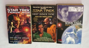 Star Trek Deep Space Nine Paperbacks Day Vipers Trials Tribble Ations Worlds - Picture 1 of 2