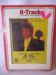 SEALED NOS Rod Stewart Tonight I'm Yours 1981 8 Track Tape Warner Bros S151593 - Picture 1 of 3