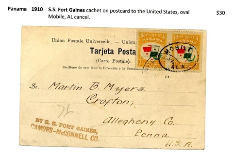 Panama 1910 Picture Postcard Cover