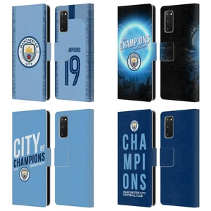 MAN CITY FC 2019 CHAMPIONS ÉTUI COQUE DE LIVRE EN CUIR POUR SAMSUNG TÉLÉPHONES 1 - Photo 1 sur 10