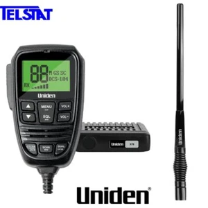 Uniden X76 5 watt UHF CB Radio with Rugged HD 3dBi/6dBi Antenna Options - Picture 1 of 18