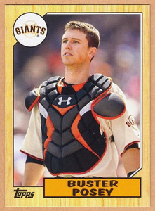 2012 Topps Baseball '87 Topps Minis #TM-28 Buster Posey [NM/MT]