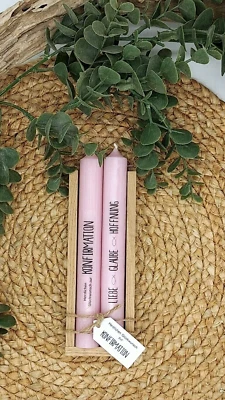 Geschenk-Set Konfirmation * Kommunion * Jugendweihe * Firmung *  2 x Kerzen - Bild 1 von 4