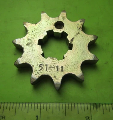 1965-1969 Honda CB 160 Sport 160🔥11 tooth Steel Drive Sprocket 420 chain 🔥NOS - Image 1 of 3