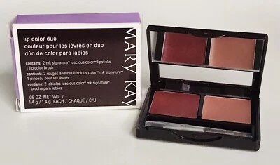 Nuevo Mary Kay Color de Labios Dúo Pasas/Rosado Tamaño Completo ~ Envío Rápido Foto 1 de 2