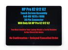 HP Pro x2 612 G2 Touch screen matrix