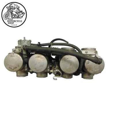 HONDA CB1000C 1983 83 CUSTOM CARBS CARBURATOR BANK INTAKE CARBURETORS - Image 1 of 4
