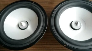 2x 80W SUBWOOFER BASS 8 Ohm 95db 8" 200mm weiße Showmembran Domkegel dicker Mag. - Bild 1 von 4