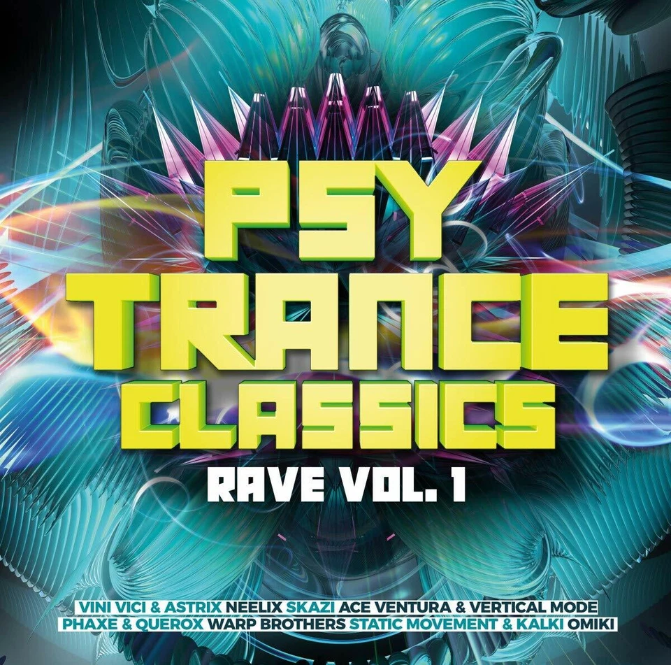 Various - Psy Trance Classics-Rave Vol.1 2CD NEU OVP - Bild 1 von 1