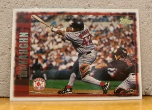 TOPPS 1997 BASEBALL CARD BOSTON RED SOX MO VAUGHN - Picture 1 of 2