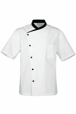 Chef uniform lot 2 New Bragard women C 1 white and 1 teal side Pocket sz 14/16  - Image 1 of 4