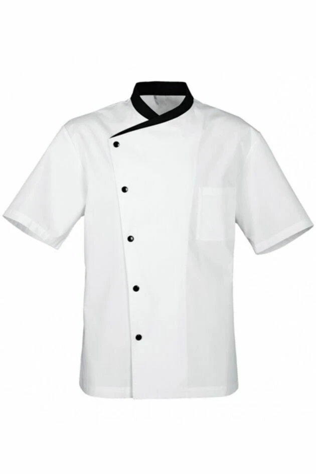 Chef uniform lot 2 New Bragard women C 1 white and 1 teal side Pocket sz 14/16  - Image 1 of 4