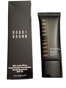 Bobbi Brown Skin Long Wear Fluid Powder Foundation W-054 NATURAL TAN SPF20 1 Oz - Picture 1 of 7
