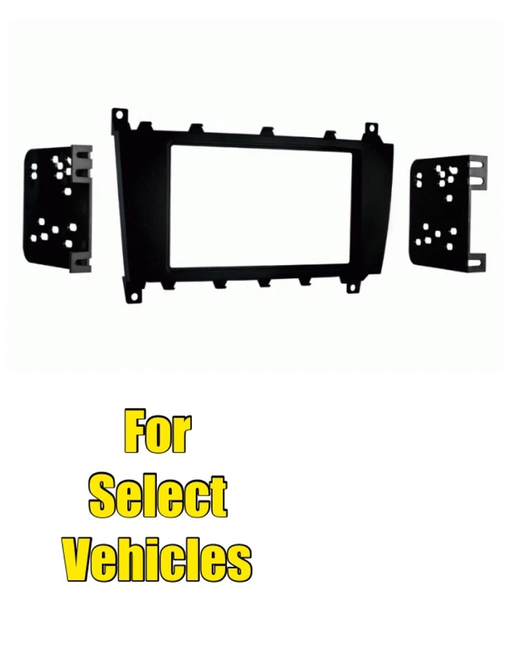 Комплект для установки автомобильной стереосистемы на приборную панель двойной Din для Mercedes класса C 2005-2007 MB - Изображение 1 из 1