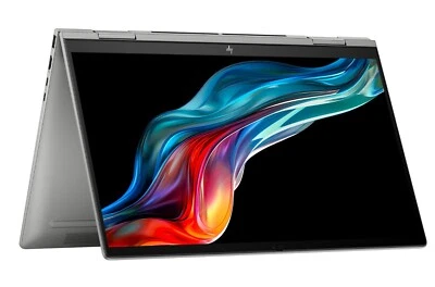 HP Envy x360 15.6" Full HD Touch Laptop/Tablet Ultra 5 125U 16GB 1TB SSD Silver - Image 1 of 4