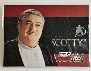 Star Trek: The Next Generation Foil Embossed s34 Scotty Card 199 - Bild 1 von 5