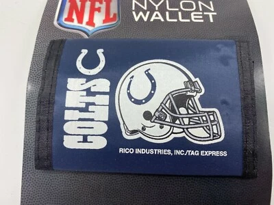 NFL Indianapolis Colts Nylon Trifold Wallet - Image 1 of 3