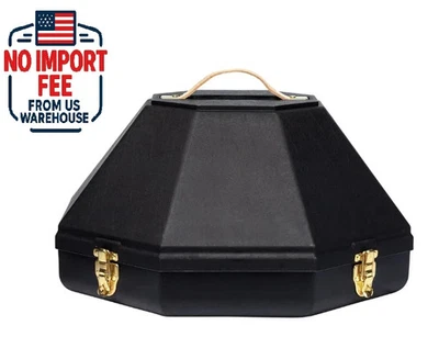 Schneiders Western Sombrero Lata Negro Duradero Sombrero de Vaquero Almacenamiento Estuche de Viaje 44178. Foto 1 de 2