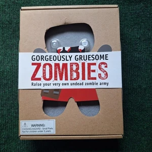 Gorgeously Gruesome Zombies Craft Kit Book Felt Thread Beads DIY Undead Army Gif - Picture 1 of 6