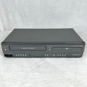 Magnavox DV225MG9 DVD VCR Kombiplayer - Grau getestet & funktionsfähig ohne Fernbedienung - Bild 1 von 5