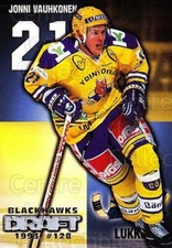 1999-00 Finnish Cardset #86 Jouni Vauhkonen